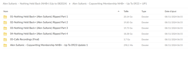 [UPDATED] ALEN SULTANIC - NOTHING HELD BACK (NHB+) - Image 2