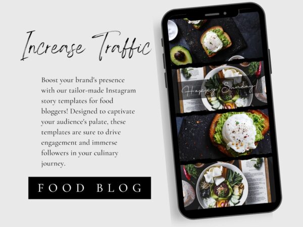 Dark Food Photography Story Templates - Image 4